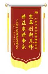 白云電氣集團(tuán)贈送正睿咨詢變革創(chuàng)新先鋒，精益求精專家錦旗