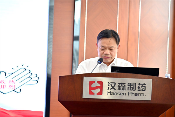 漢森制藥精益營銷管理升級推進辦主任、營銷副總裁敖凌松先生