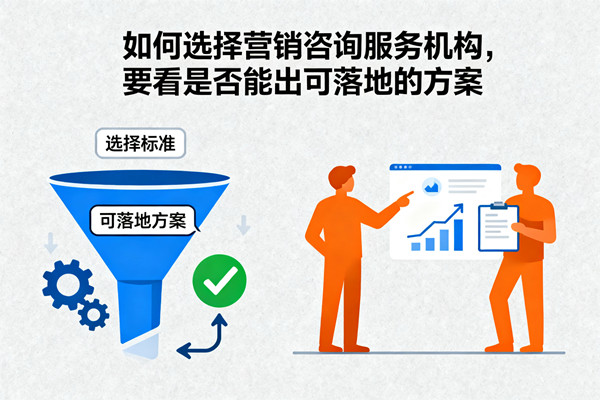 如何選擇營銷咨詢服務(wù)機(jī)構(gòu)，要看是否能出可落地的方案