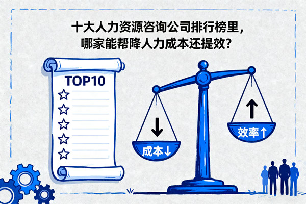 十大人力資源咨詢公司排行榜里，哪家能幫降人力成本還提效？