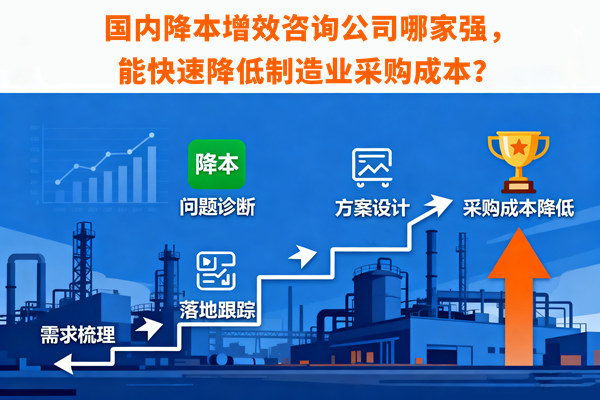 國內(nèi)降本增效咨詢公司哪家強，能快速降低制造業(yè)采購成本？